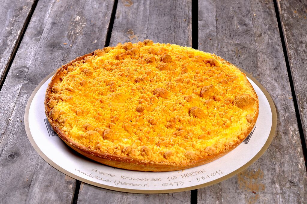 Roomboter kruimel vlaai 1 Roomboter kruimel vlaai